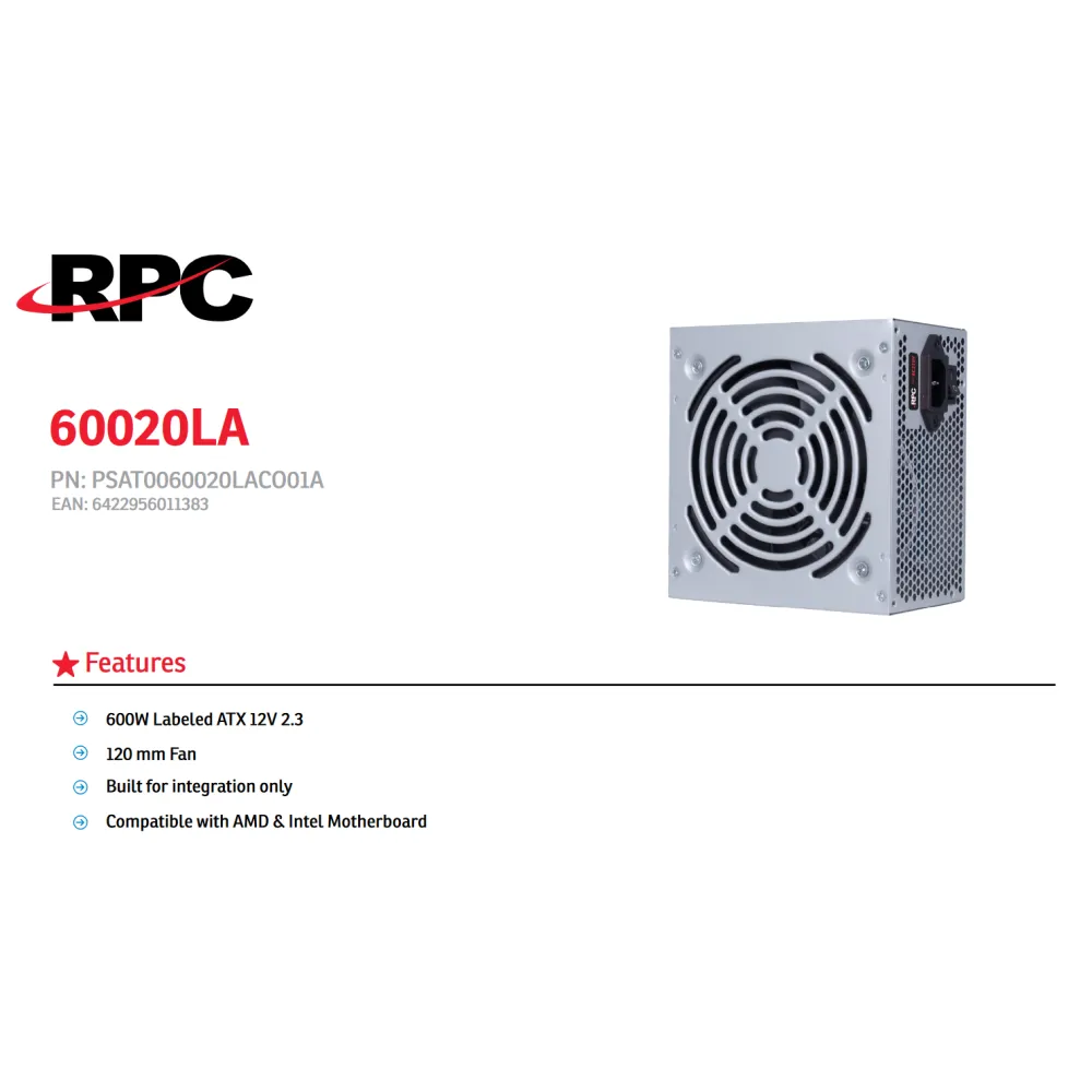 Sursa njoy atx 600w bulk Rpc - 1