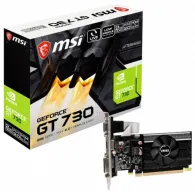 Placa video MSI nVidia GeForce GT 730 Low Profile  2GB  GDDR3  64bit Msi - 2