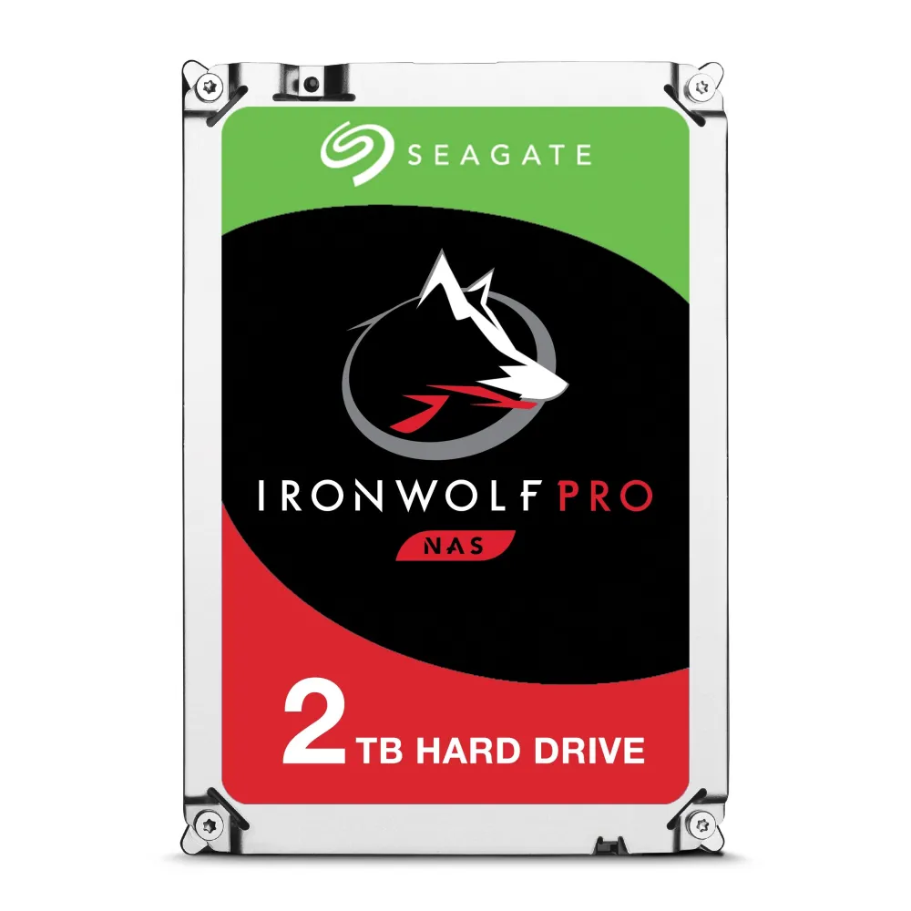Seagate IronWolf Pro ST2000NE001 hard disk-uri interne 3.5" 2000 Giga Bites ATA III Serial Seagate - 1