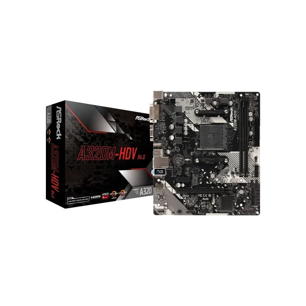 Placa de baza ASRock A320M-HDV R4.0 Asrock - 2