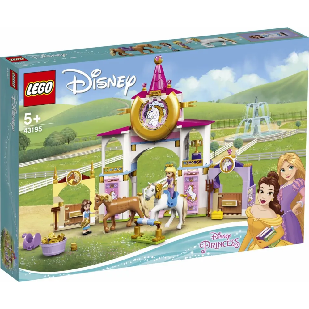 Grajd.reg.belle si rapunzel lego 43195 Lego - 1