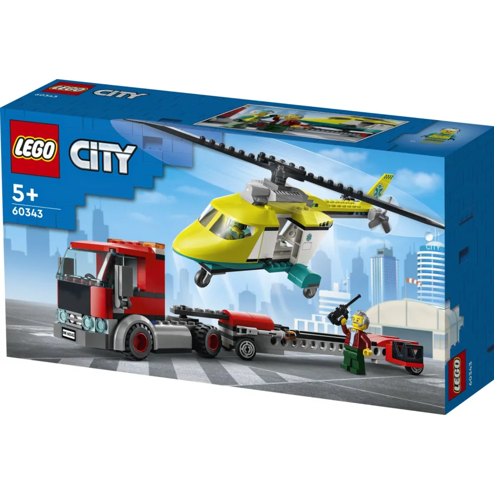 Transport elicopter salvare lego 60343 Lego - 1