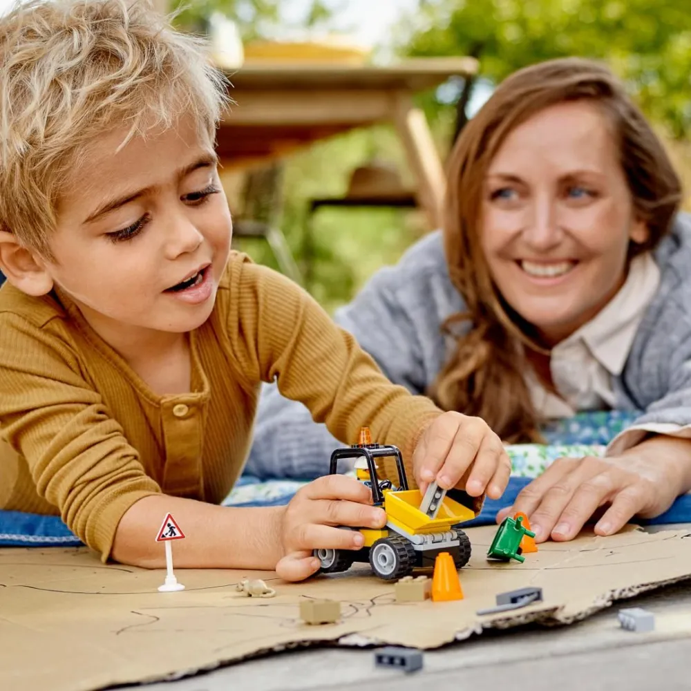 Camion pentru lucrari rutierelego 60284 Lego - 1