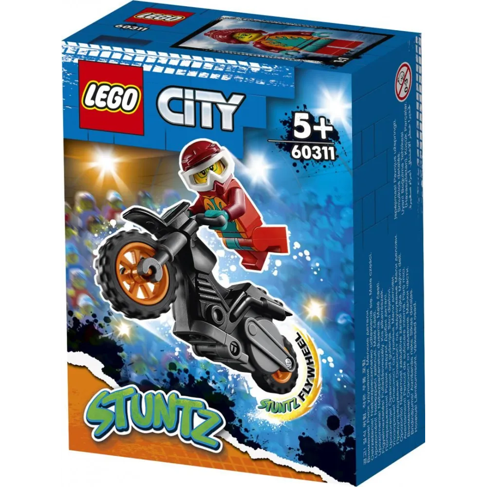 Motocicleta cascad. pompieri lego 60311 Lego - 1