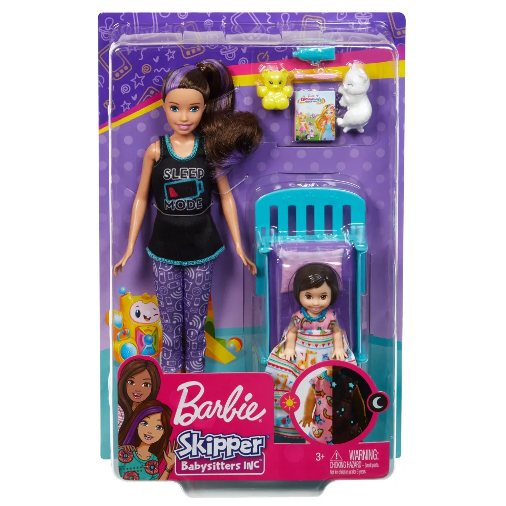 Barbie Skipper Babysitters Inc. Bedtime Barbie - 1