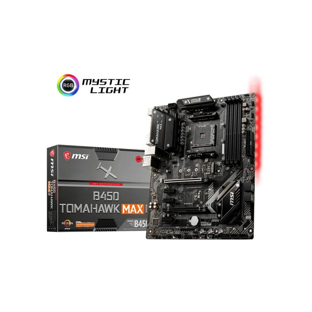 Placa de baza MSI B450 Tomahawk MAX II Msi - 1