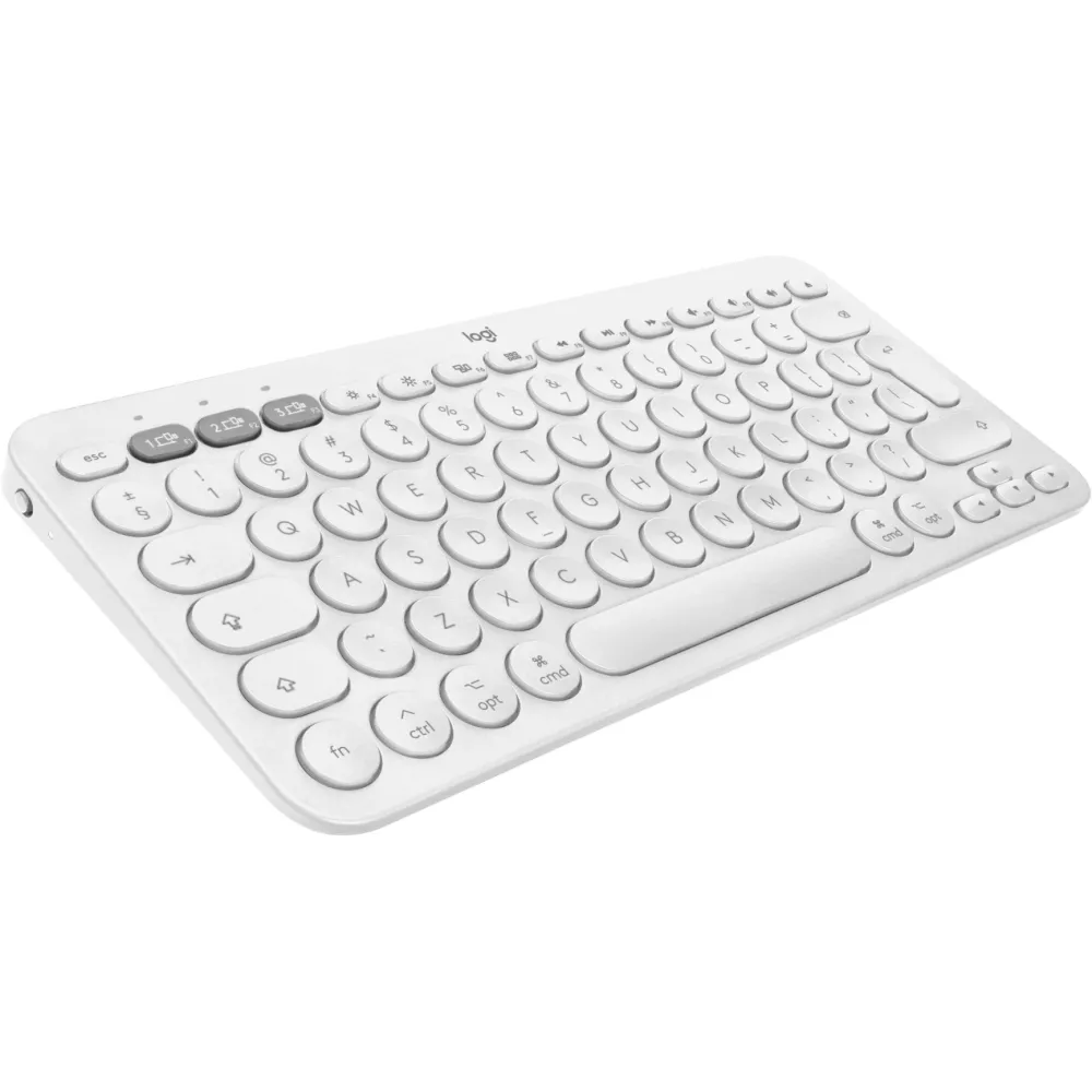 Logitech K380 for Mac Multi-Device Bluetooth Keyboard tastaturi QWERTY Englez Alb Logitech - 1