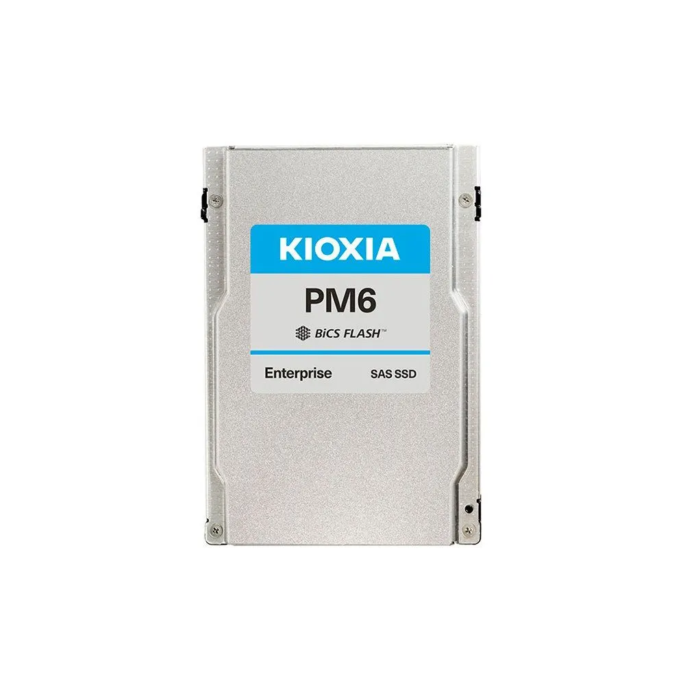 Ssd enterprise kioxia pm6-r 3.84tb sas 24gbps dual port bics Kioxia - 1