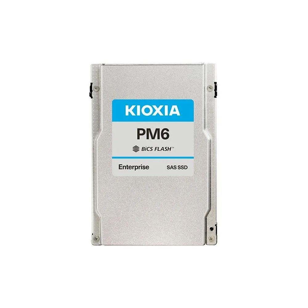 Ssd enterprise kioxia pm6-v 1.6tb sas 24gbps dual port bics Kioxia - 1