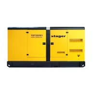 Stager YDSD220S3 Generator insonorizat diesel trifazat 175kW 289A 1500rpm Stager - 1