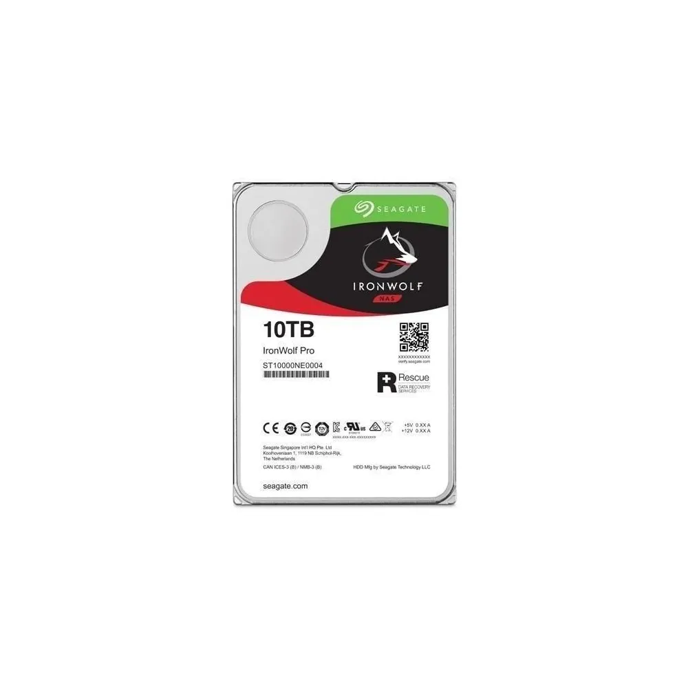 Hard Disk Seagate IronWolf   10TB  SATA III 256MB  3.5" Seagate - 1