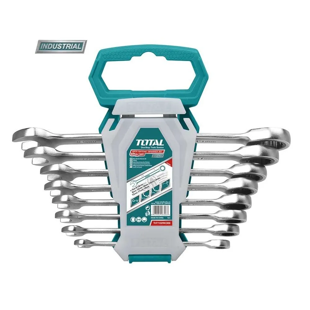 Total - set 8 chei combinate cu clichet (industrial) Total - 1