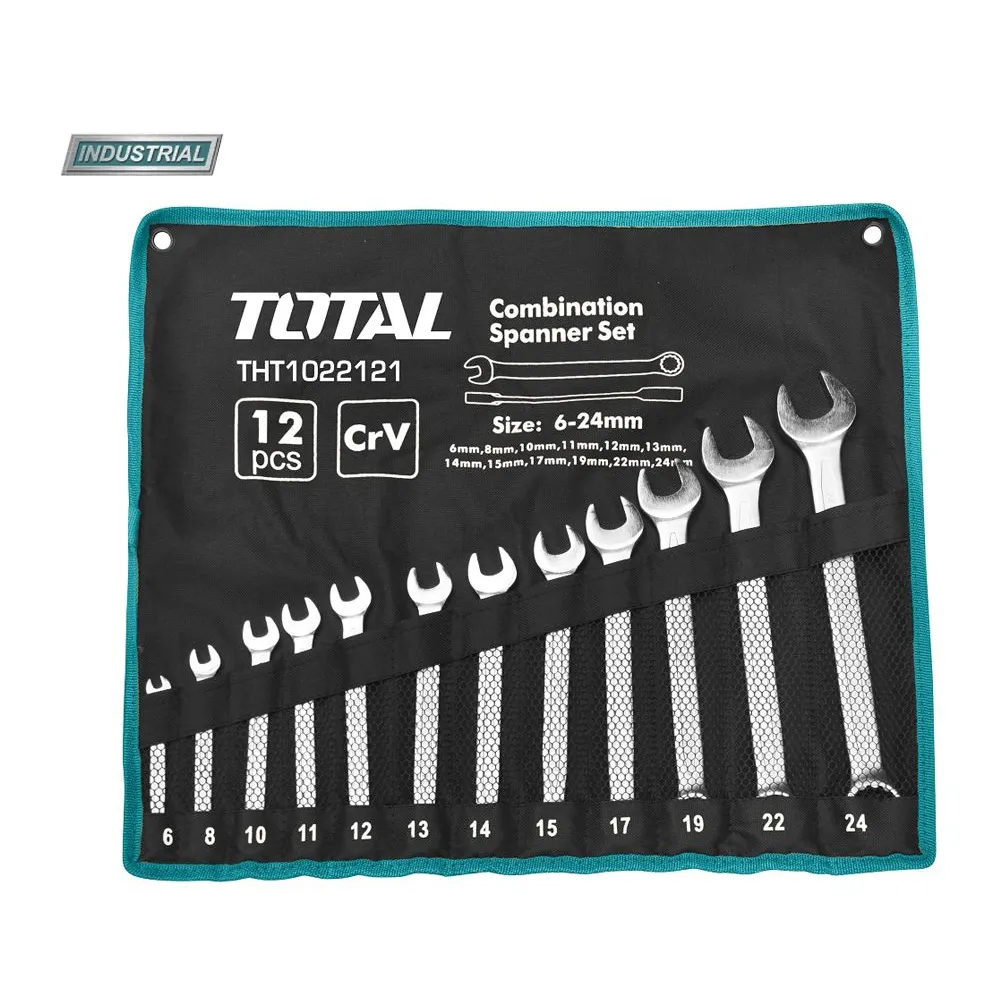 Total - set  12 chei combinate - 6-24mm (industrial) Total - 1