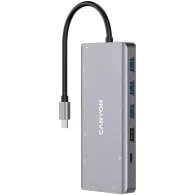 Canyon 13 in 1 usb c hub with 2*hdmi 3*usb3.0: Canyon - 1