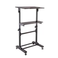 Stand mobil (workstation) ajustabil pentru calculator proiector  blackmount wst01a Blackmount - 1
