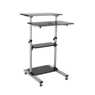 Stand mobil (workstation) ajustabil pentru calculator proiector  blackmount wst01 Blackmount - 1