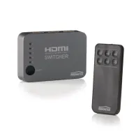 Switch selector hdmi marmitek connect 350 uhd cu telecomanda si extensie ir 5 intrari 4k support Marmitek - 1