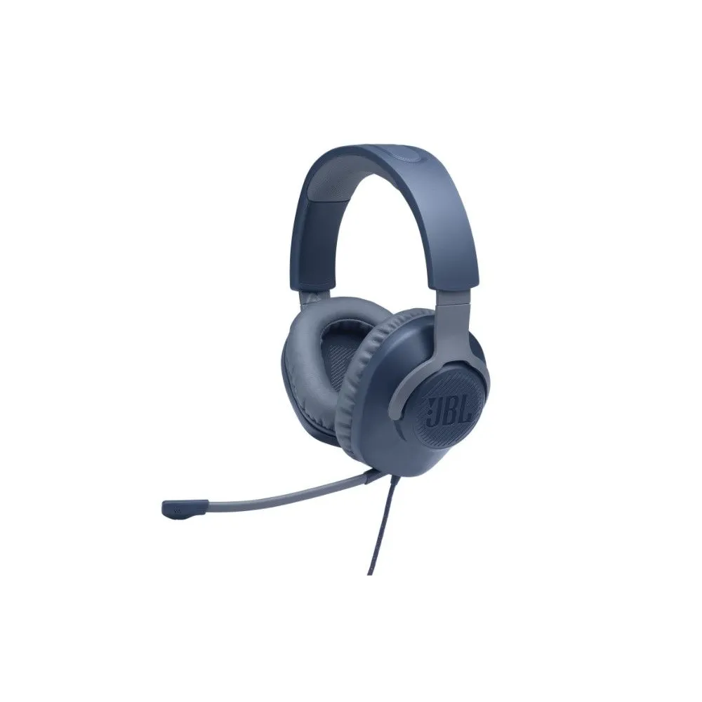 Casti gaming jbl quantum 100 multiplatforma 3.5mm microfon albastru Jbl - 1