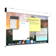 Ecran proiectie electric perete/tavan 300 x 225 cm compact fara bordura proiectie front/rear format 4:3 Screenint - 1