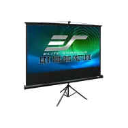 Ecran proiectie cu trepied 266 x 149 cm profesional elitescreens t120uwh negru format 16:9 Elitescreens - 1