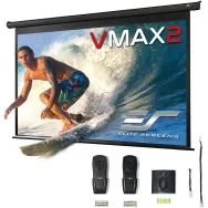 Ecran proiectie electric perete/tavan 221.4 x 124.5  elitescreens vmax100uwh2-e24format 16:9 trigger 12v drop 60cm Elitescreens 