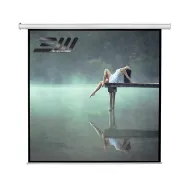 Ecran proiectie electric perete/tavan 200 x 200 cm blackmount format 1:1 Blackmount - 1