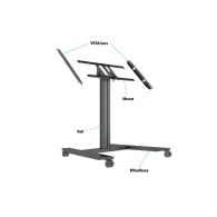 Multibrackets 6252 sistem montare consolă media 139,7 cm (55") Negru Multibrackets - 7