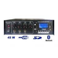 Amplificator 45w rh sound pa450bt cu usb sd bluetooth iesire 100v si 4-16 ohmi Rh sound - 1