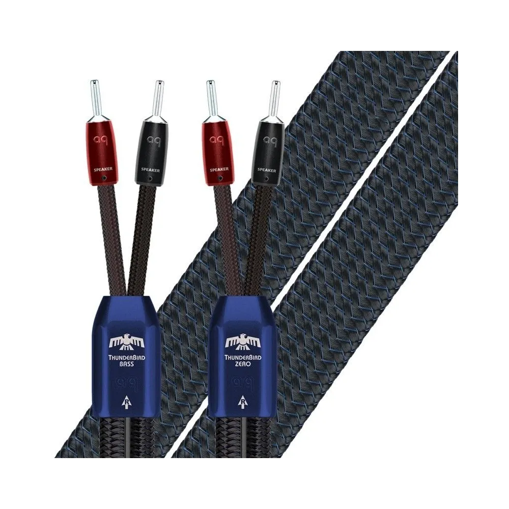 Cablu de boxe high-end audioquest thunderbird zero (dbs carbon) 2.5m Audioquest - 1