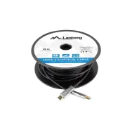 Cablu hdmi 30m prin fibra optica 4k ca-hdmi-20fb-0300-bk Lanberg - 1