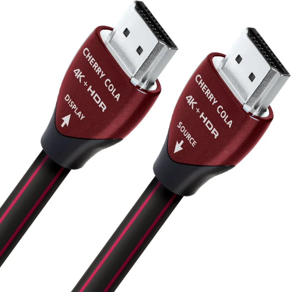Cablu hdmi 4k audioquest cherry cola hybrid active optical cable (haoc) 10m Audioquest - 1