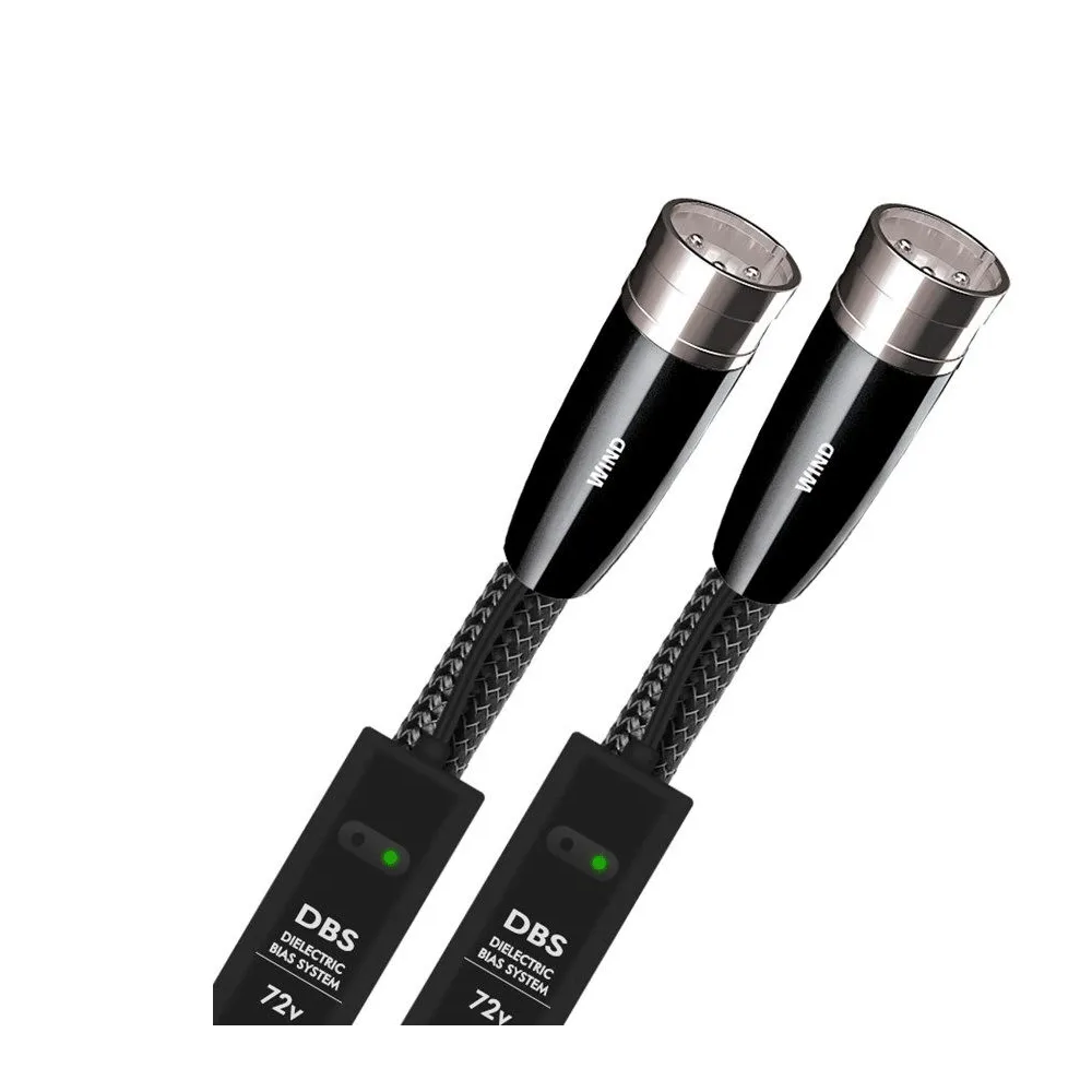 Cablu audio 2xlr - 2xlr audioquest wind 0.75m 100% pss dbs 72v inclus Audioquest - 1