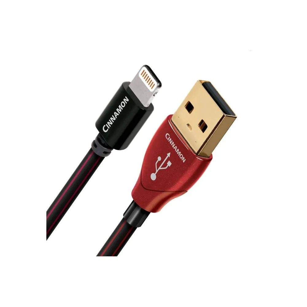 Cablu de date lightning - usb audioquest cinnamon 0.75m Audioquest - 1