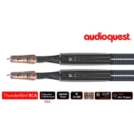 Cablu audio 2rca - 2rca  audioquest thunderbird 0.75m level 6 noise dissipation with graphene solid psc+ dbs x Audioquest - 1
