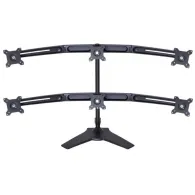 Suport pentru 6 monitoare /lcd birou multibrackets15-24 negru Multibrackets - 1