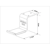 Multibrackets 2043 accesorii pentru căști Suport cască Multibrackets - 5
