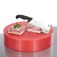 Cleaver knife 18 cm black handle total length: 30 cm Heinner - 1