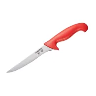 Boning knife  18 cm red handle total length: 30 cm Heinner - 1