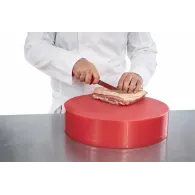 Boning knife  18 cm red handle total length: 30 cm Heinner - 1