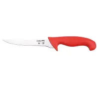 Boning knife  18 cm red handle total length: 30 cm Heinner - 1