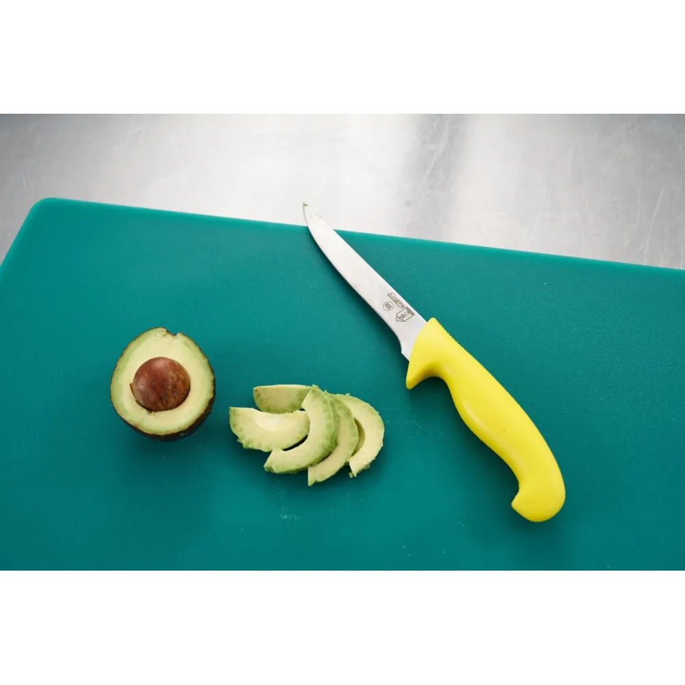 Boning knife  18 cm yellow handle total length: 30 cm Heinner - 1