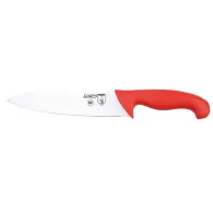 Chef knife  20 cm red handle total length: 33 cm Heinner - 1