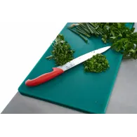 Chef knife  26 cm red handle total length: 38 cm Heinner - 1