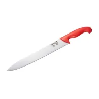 Chef knife  31 cm red handle total length : 44 Heinner - 1
