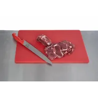 Chef knife  31 cm red handle total length : 44 Heinner - 1