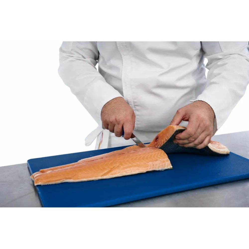 Boning knfie  18 cm blue handle total length: 30 cm Heinner - 1