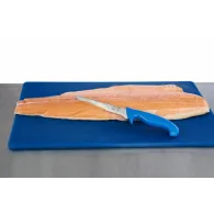 Boning knfie  18 cm blue handle total length: 30 cm Heinner - 1