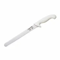 Bread knife  25 cm white handle total length: 38 cm Heinner - 1