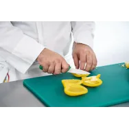 Paring knife  8 cm green handle total length: 19 cm Heinner - 1