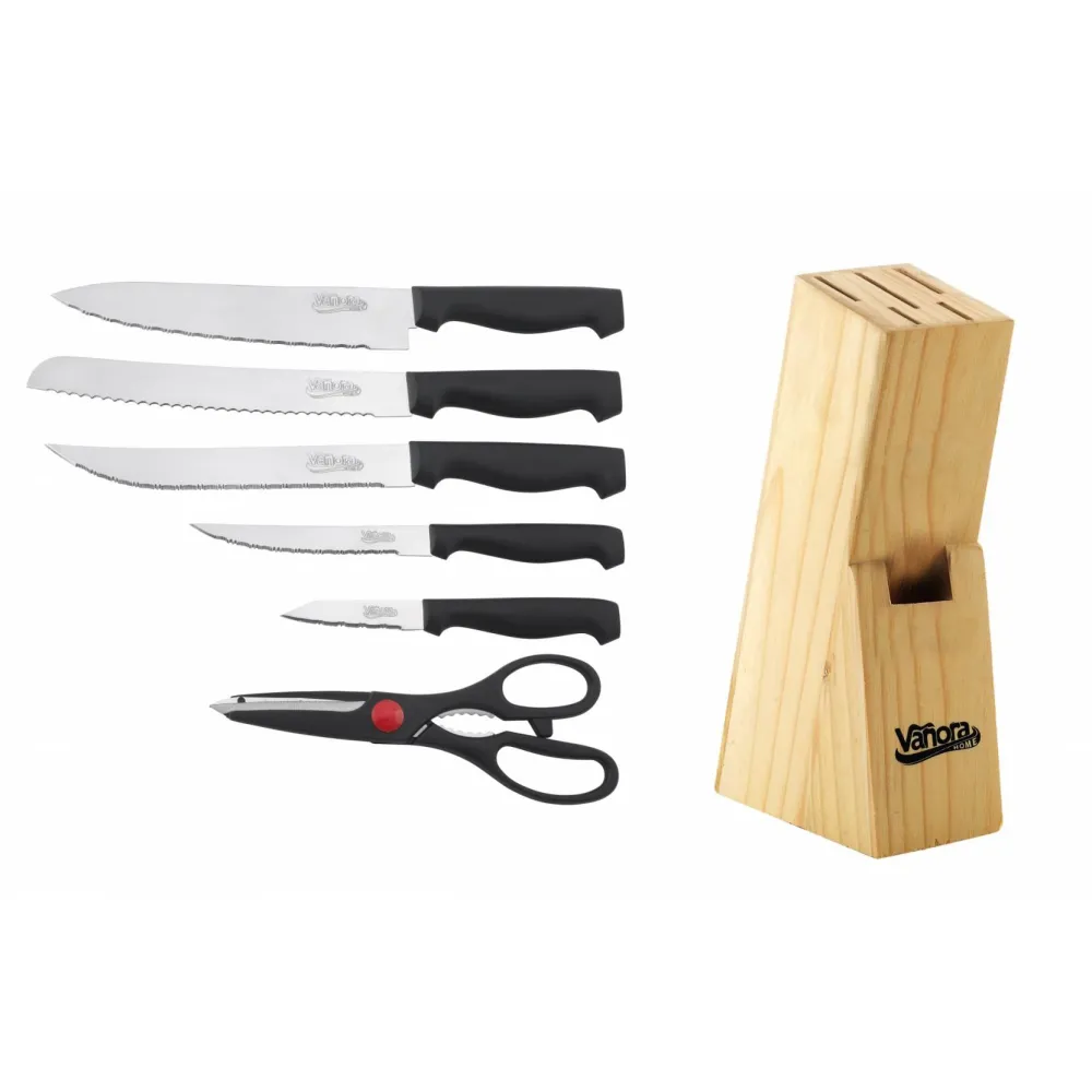 Forest 7 pieces kitchen set 1 x chef knfie 20 Vanora - 1